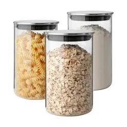 Cook & Baker Opbevaringsglas - 3 Stk.