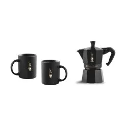 Bialetti Black Star Edition Espressokande M. 2 Kopper