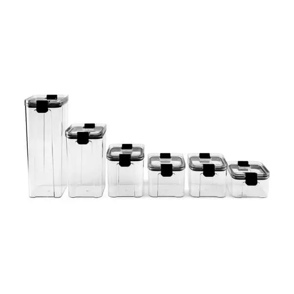 Cook & Baker Basic Opbevaringsboks - 6 Dele