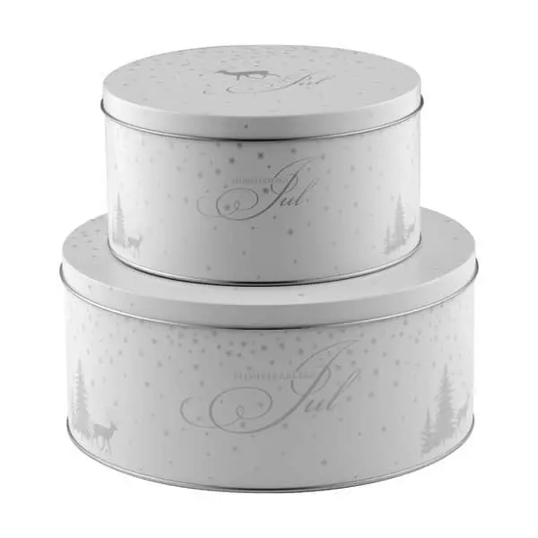 Blomsterbergs Kagedåsesæt - 2 Dele