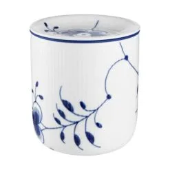 Royal Copenhagen Blå Mega Riflet Krukke