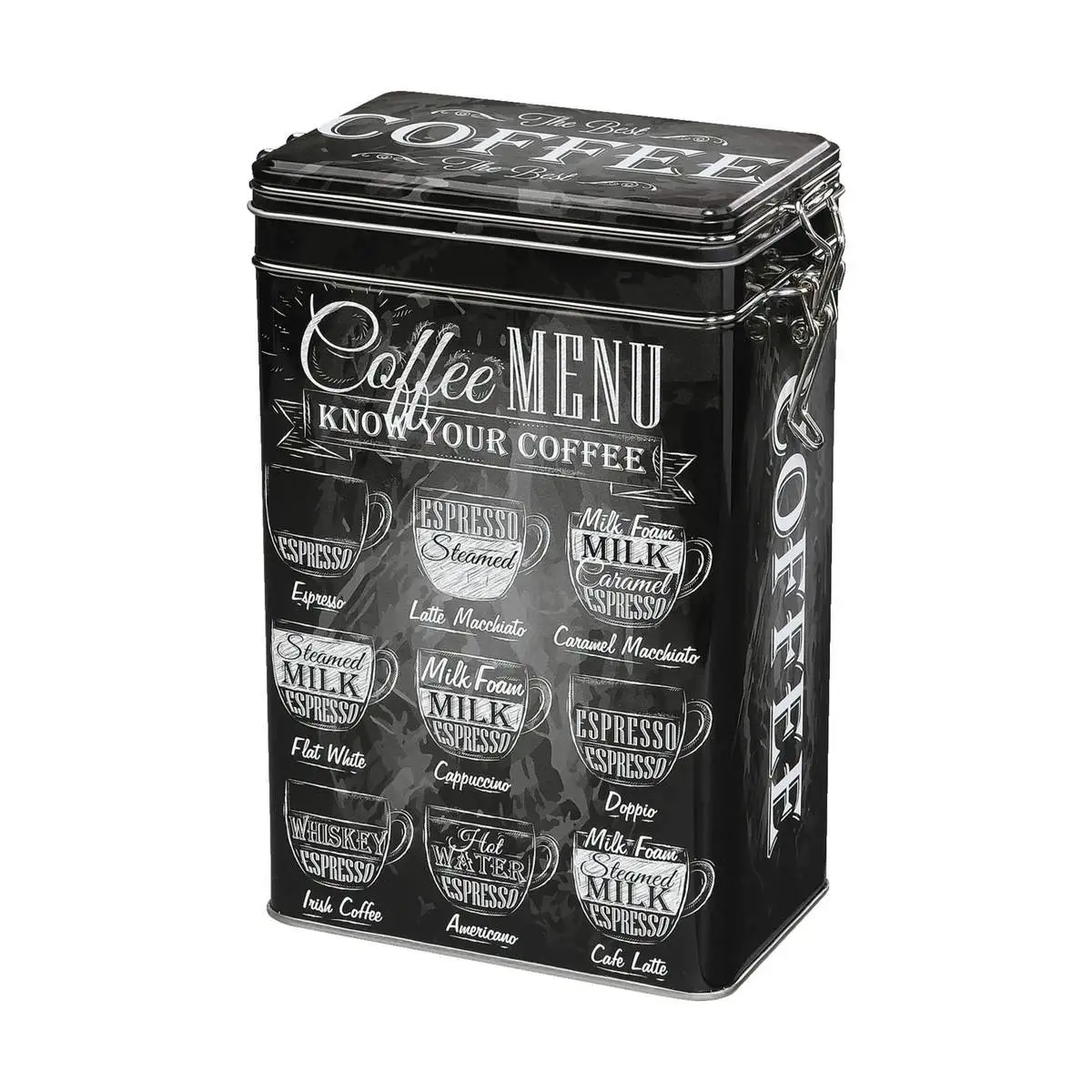 Zassenhaus Firkantet Kaffedåse