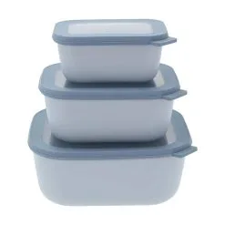 Mepal Cirqula Opbevaringsskålesæt Høj M. Låg - 6 Dele