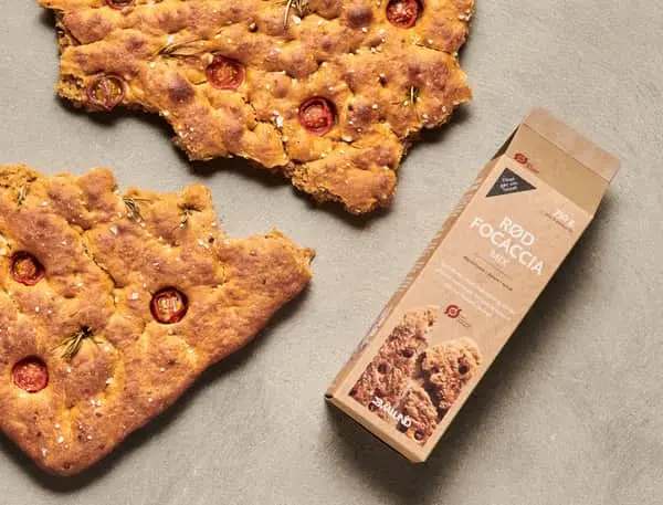 MALUND Rød Focaccia Karton - Billede 2