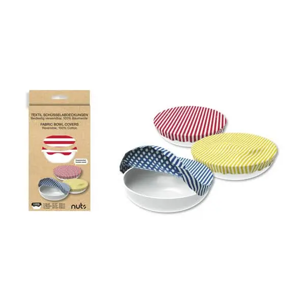 NUTS Tekstil Skåldække - 3 Stk.